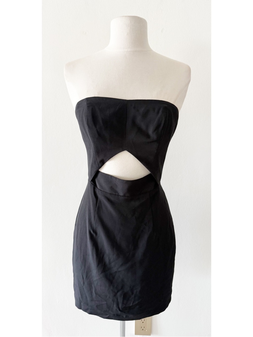 Vintage Marciano Strapless Cutout Front Mini Club Dress Size 0